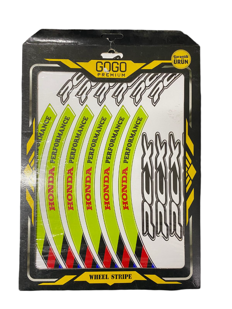 Gogo Honda Pcx 125 150 (2011-2024) Performance Tek Jant İçin Sticker