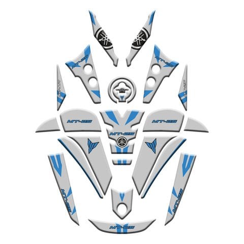 (gogo) Yamaha Mt25 Full Set Tankpad 11 (2019-2025)