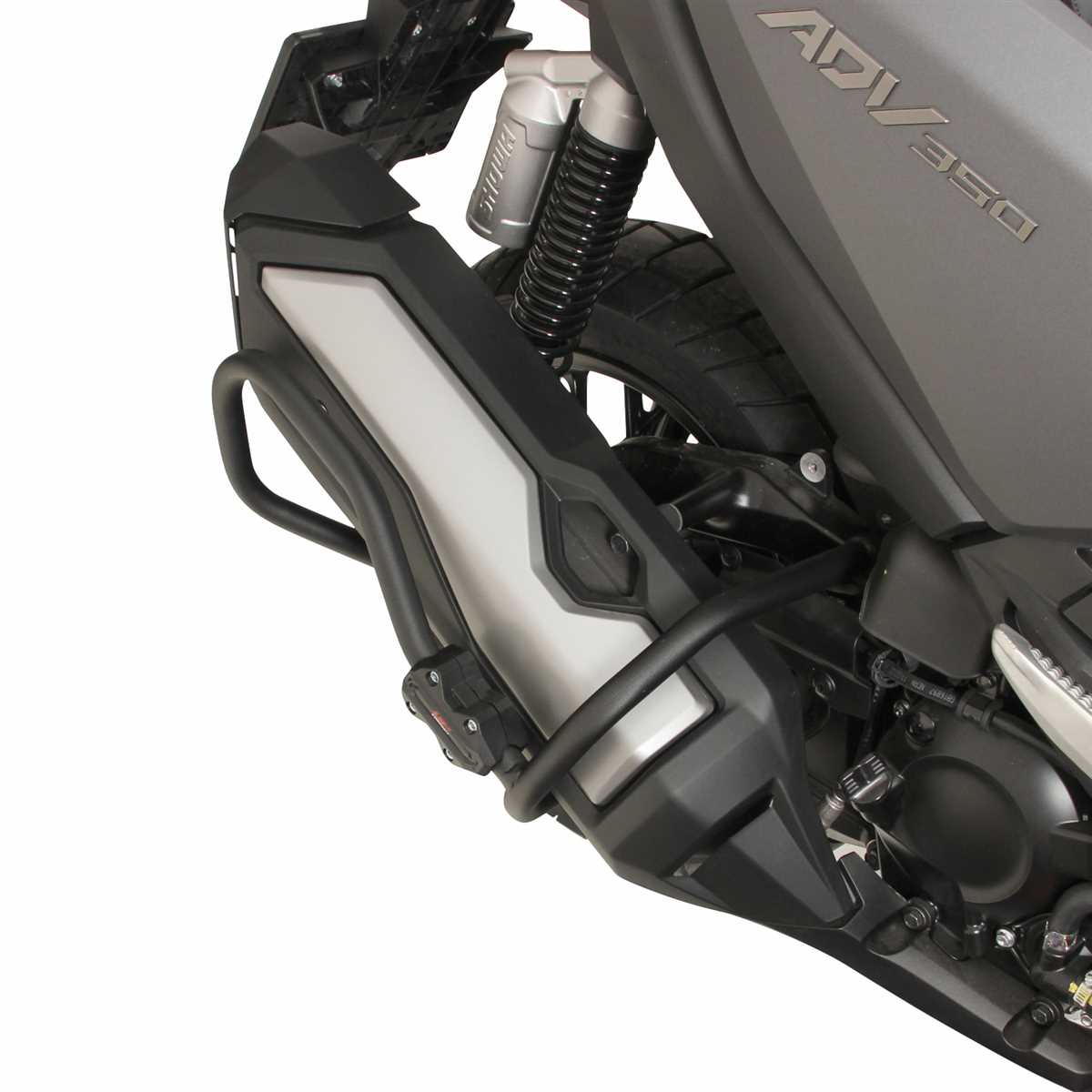 Gp Honda Adv 350 Egzoz Koruma Demiri Siyah (2023-2024)