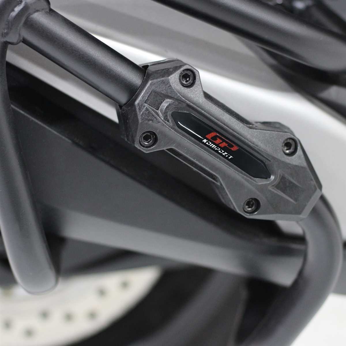 Gp Honda Forza 250 Egzoz Koruma Demiri Siyah (2018-2024)