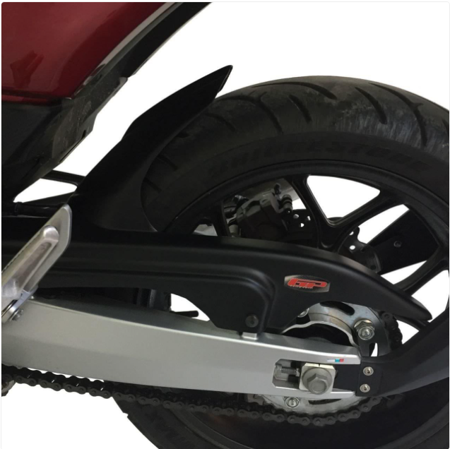 Gp Honda Nc 700 S / 750 S Zincir Korumalı Kısa Arka Çamurluk Siyah 2012-2020
