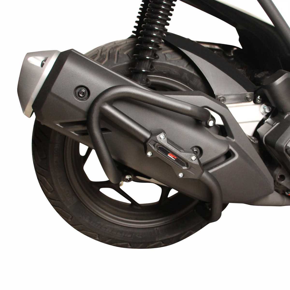 Gp Honda Pcx 125 Egzoz Koruma Demiri Siyah (2021-2025)