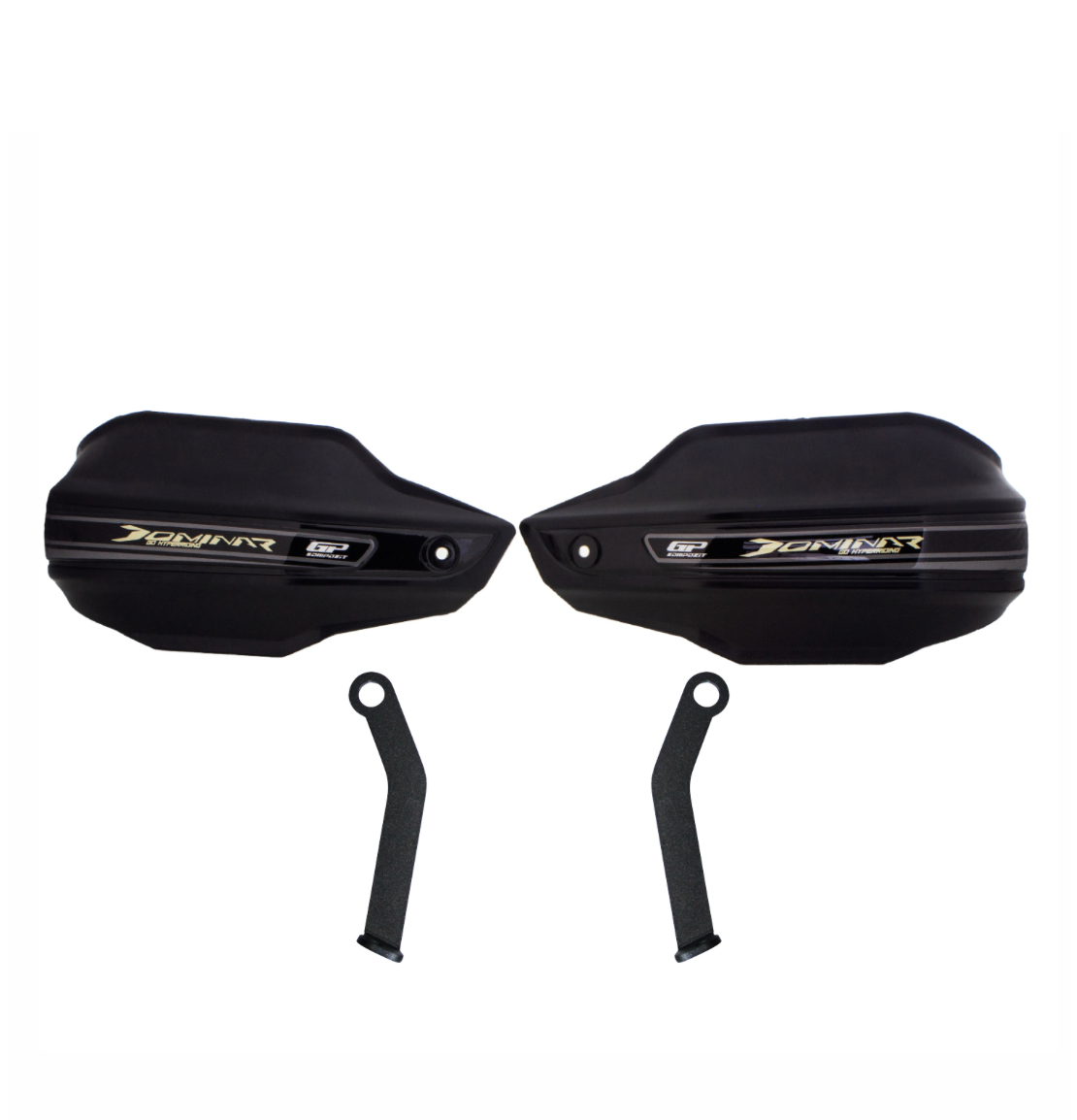 Gp Kompozit Bajaj Dominar 250 / 400 (2017-2026) Uyumlu Plastik Elcik Koruma Siyah
