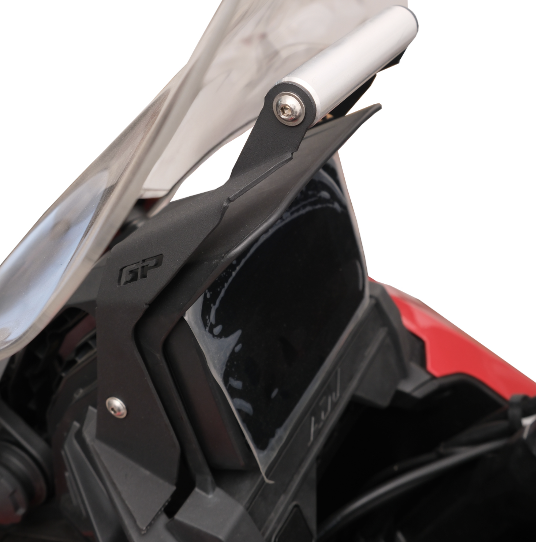 Gp Kompozit Honda Adv 350 (2025-2026) Uyumlu Telefon / Navigasyon Tutucu Siyah