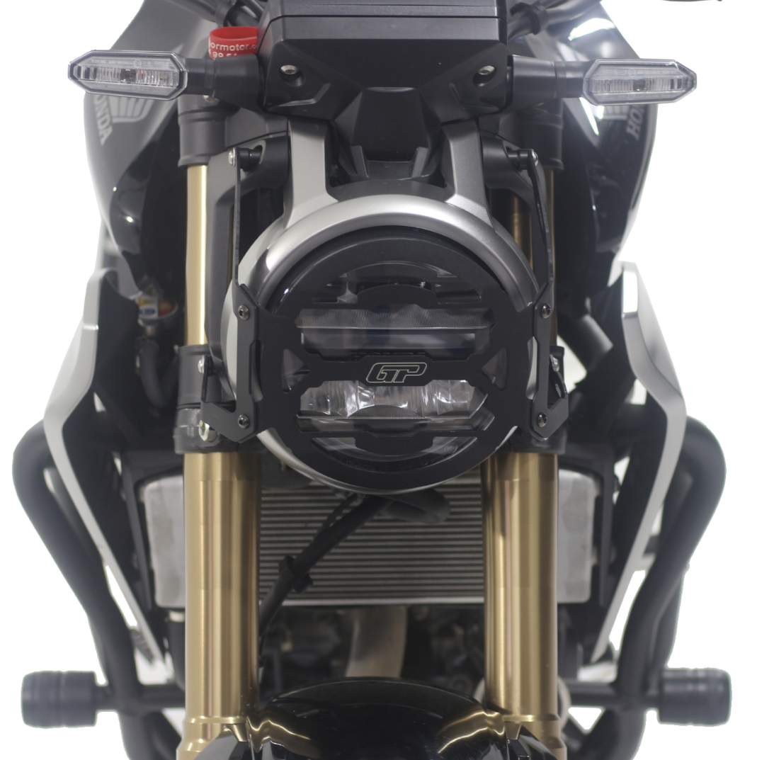 Gp Kompozit Honda Cb 125r / Cb 250r (2018-2024) Uyumlu Far Koruma Siyah