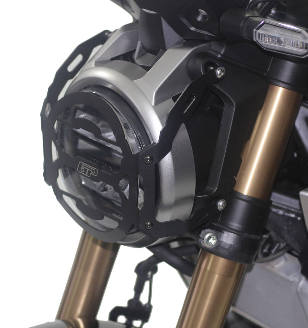 Gp Kompozit Honda Cb 125r / Cb 250r (2018-2024) Uyumlu Far Koruma Siyah