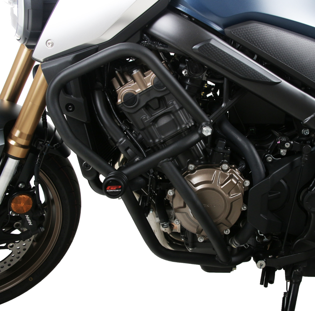 Gp Kompozit Honda Cb 650r (2019-2023) Uyumlu Motor Koruma Demiri Siyah