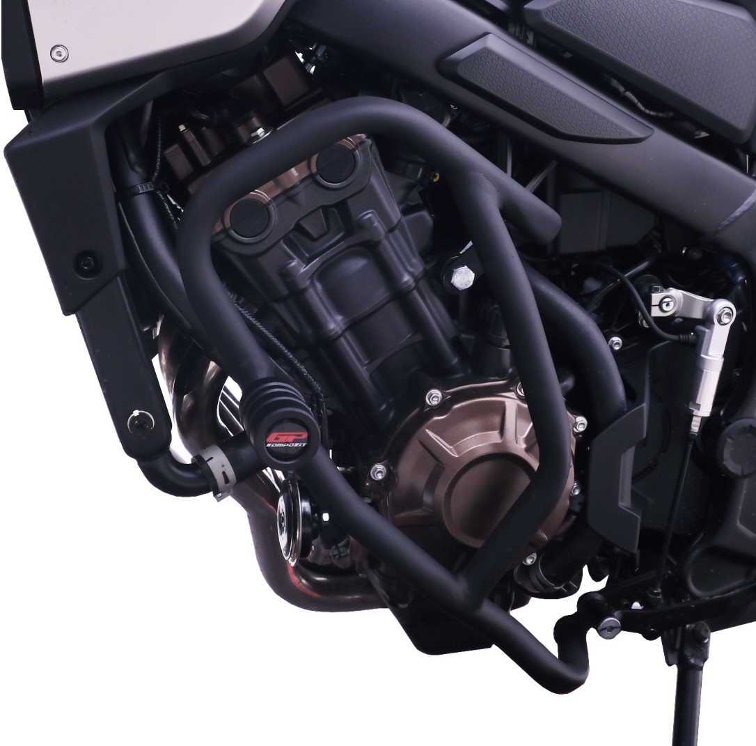 Gp Kompozit Honda Cb 650r E-clutch (2025-2026) Uyumlu Motor Koruma Demiri Siyah