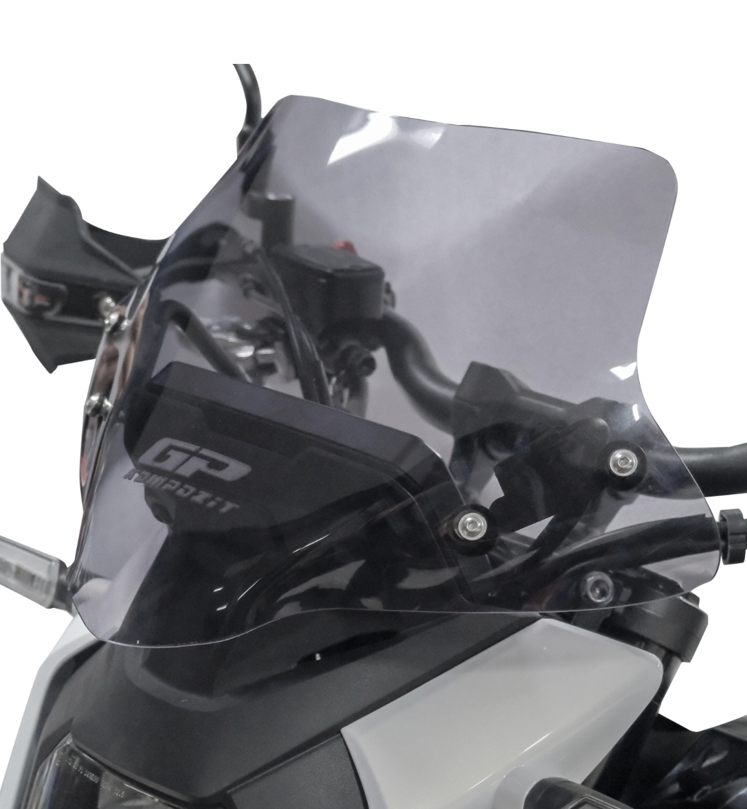 Gp Kompozit Honda Cb500 Hornet (2024-2025) Uyumlu Ön Cam Siyah 28cm