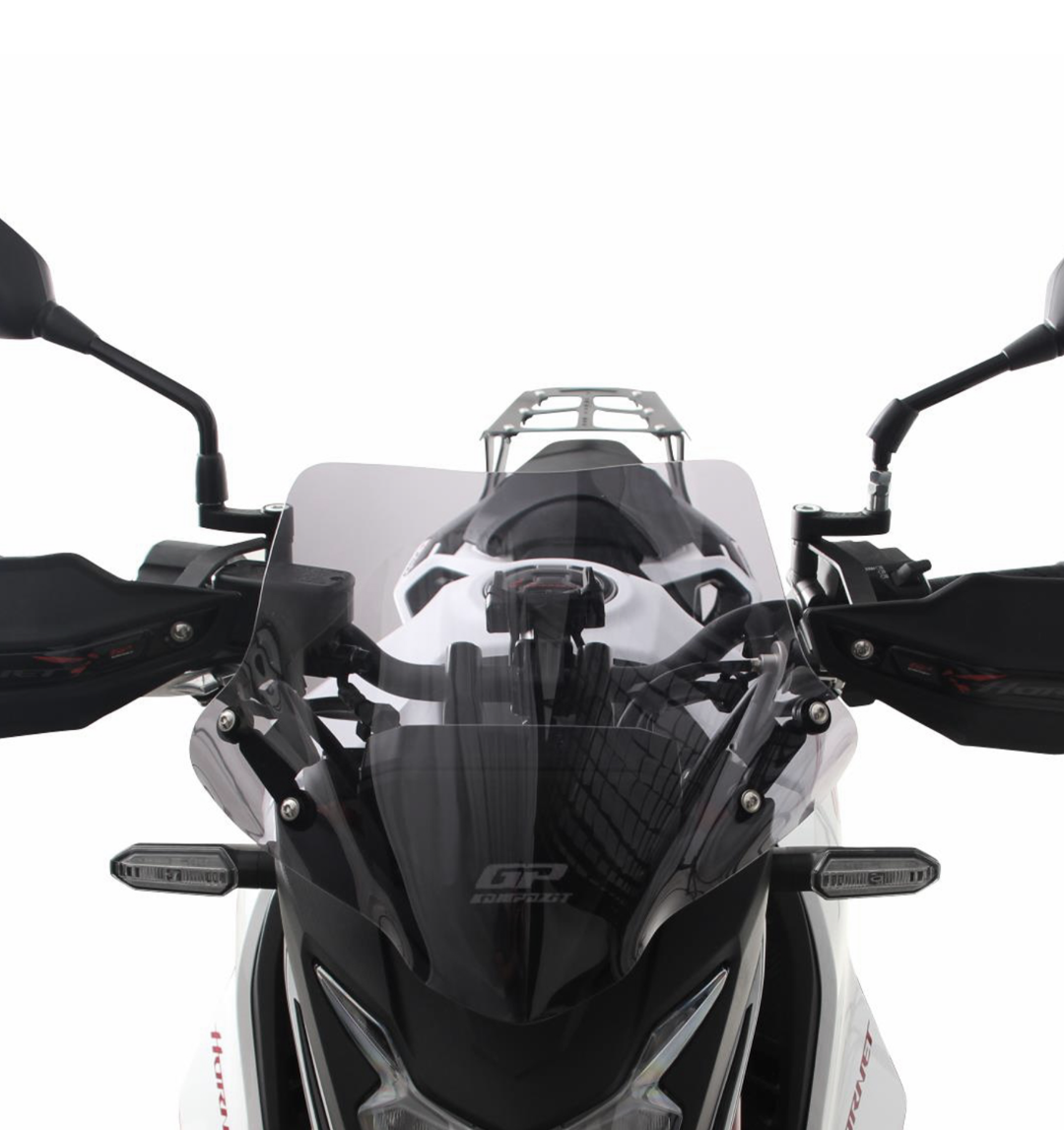 Gp Kompozit Honda Cb500 Hornet (2024-2025) Uyumlu Ön Cam Siyah 28cm