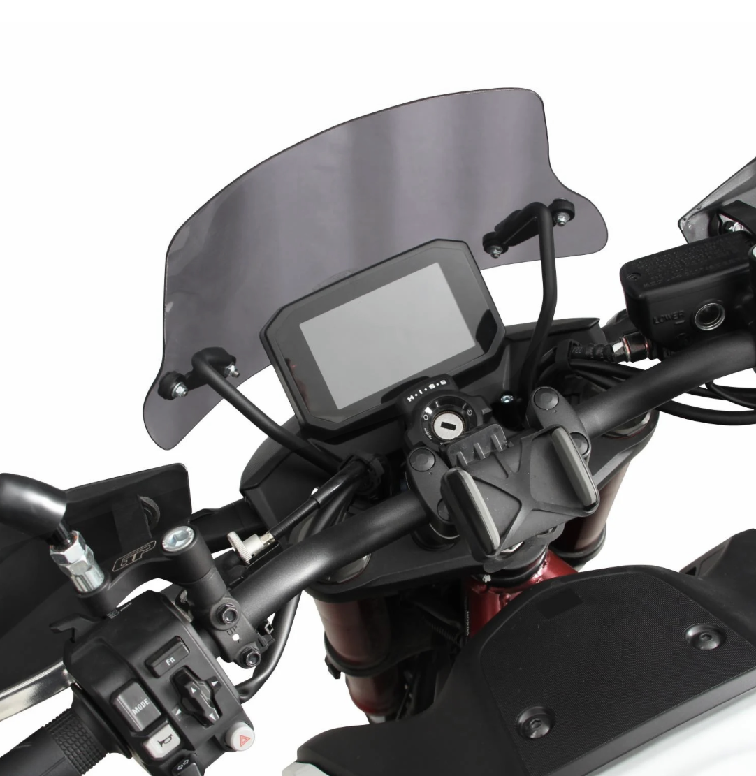 Gp Kompozit Honda Cb500 Hornet (2024-2025) Uyumlu Ön Cam Siyah 28cm