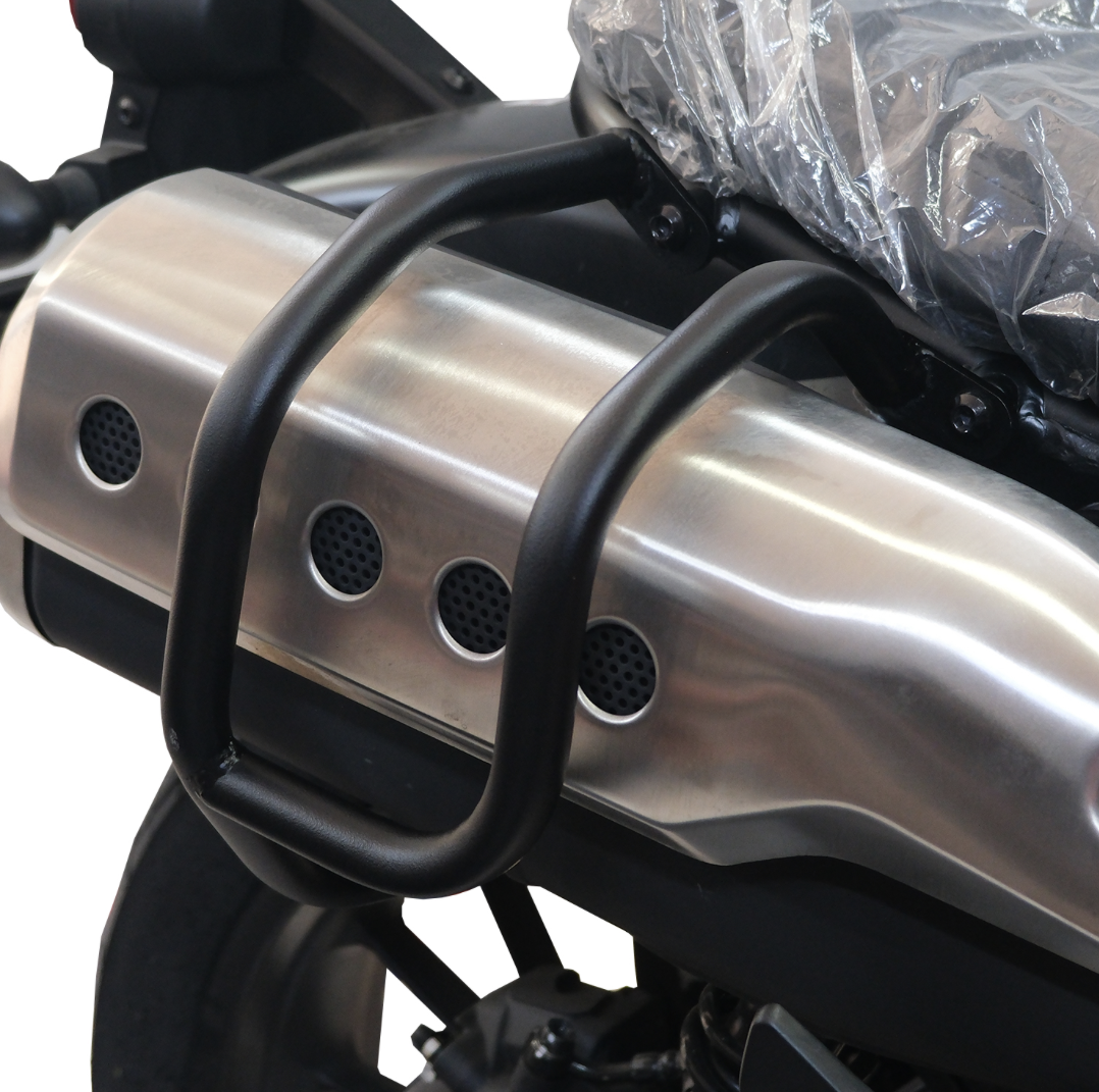 Gp Kompozit Honda Cl 250 (2023-2025) Uyumlu Egzoz Koruma Demiri Siyah