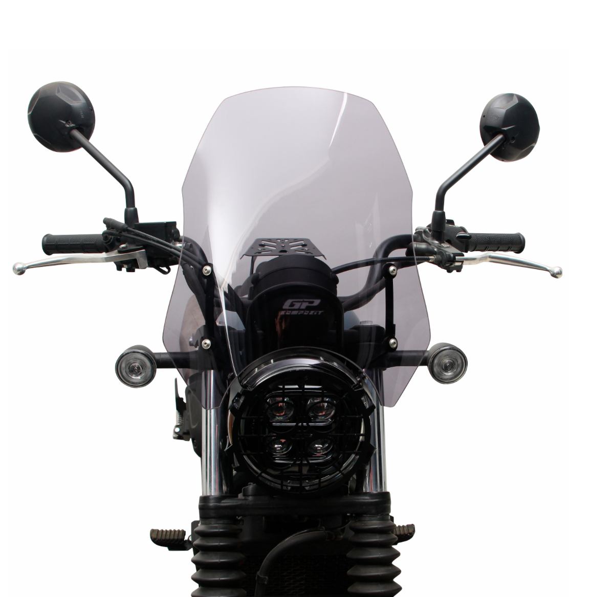 Gp Kompozit Honda Cl 250 (2023-2025 Uyumlu Ön Cam Füme 39cm