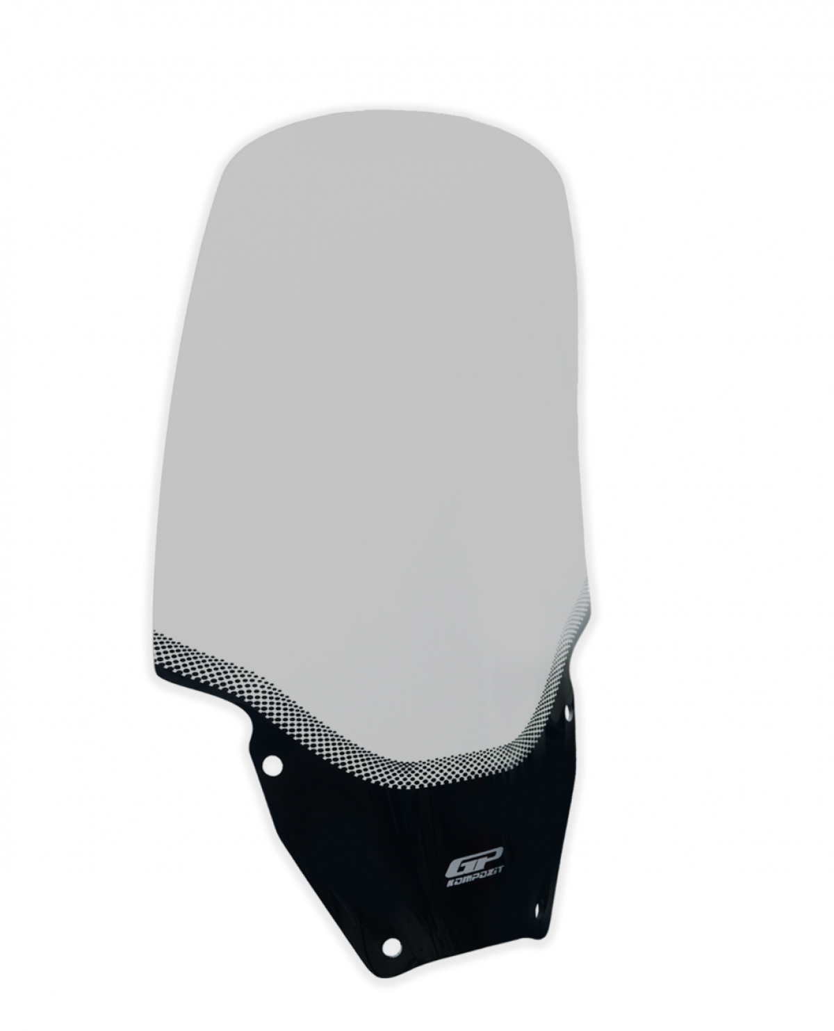 Gp Kompozit Honda Forza 250 (2021-2026) Uyumlu Baskılı Ön Tur Camı Füme 62cm