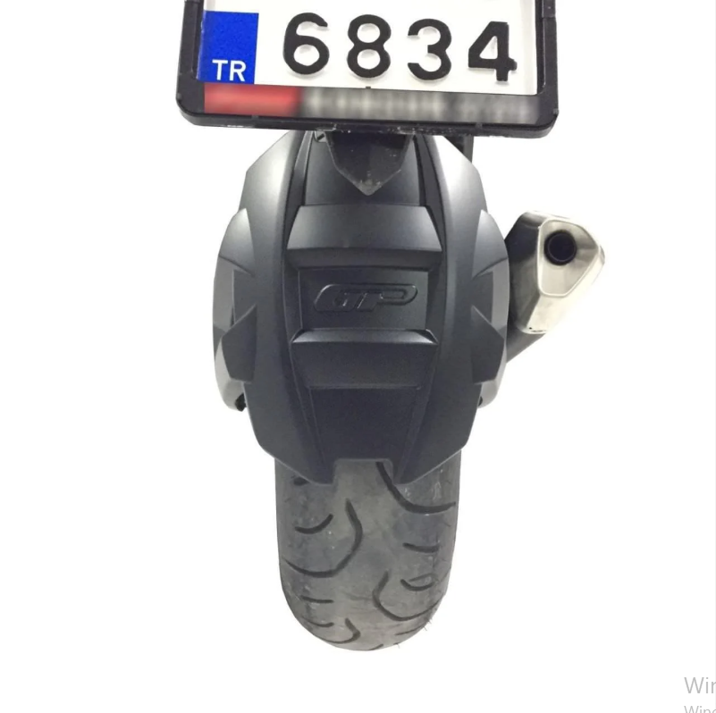 Gp Kompozit Honda Nc 750 D Integra 2014-2020 Uyumlu Arka Çamur Sıyırıcı Siyah