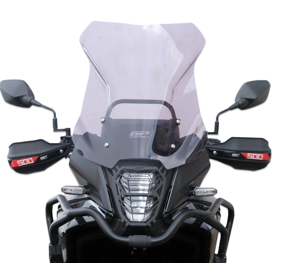 Gp Kompozit Honda Nx 500 (2025-2026) Uyumlu Elcik Koruma Beyaz-kırmızı