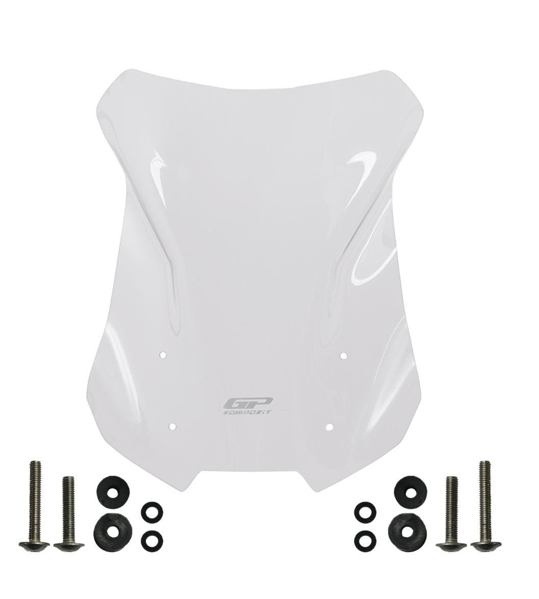 Gp Kompozit Honda Nx 500 (2025-2026) Uyumlu Ön Cam Şeffaf 49cm