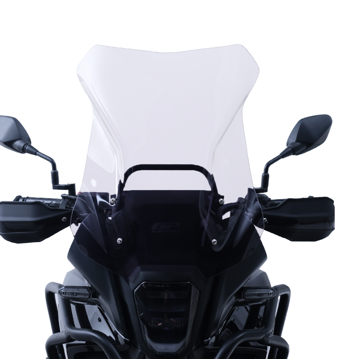 Gp Kompozit Honda Nx 500 (2025-2026) Uyumlu Ön Cam Şeffaf 49cm