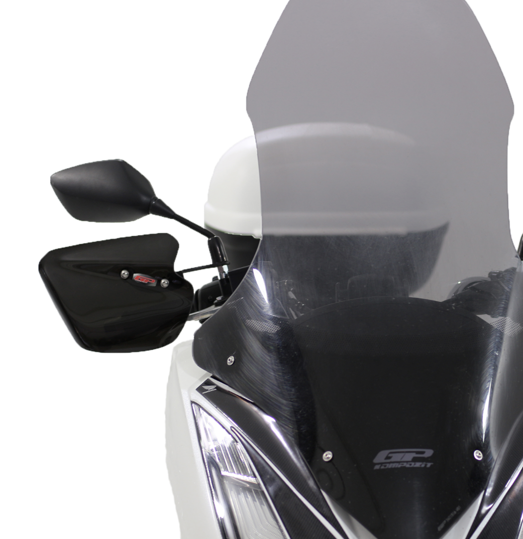 Gp Kompozit Honda Pcx 125 / 150 (2018-2026) Uyumlu Elcik Koruma Siyah