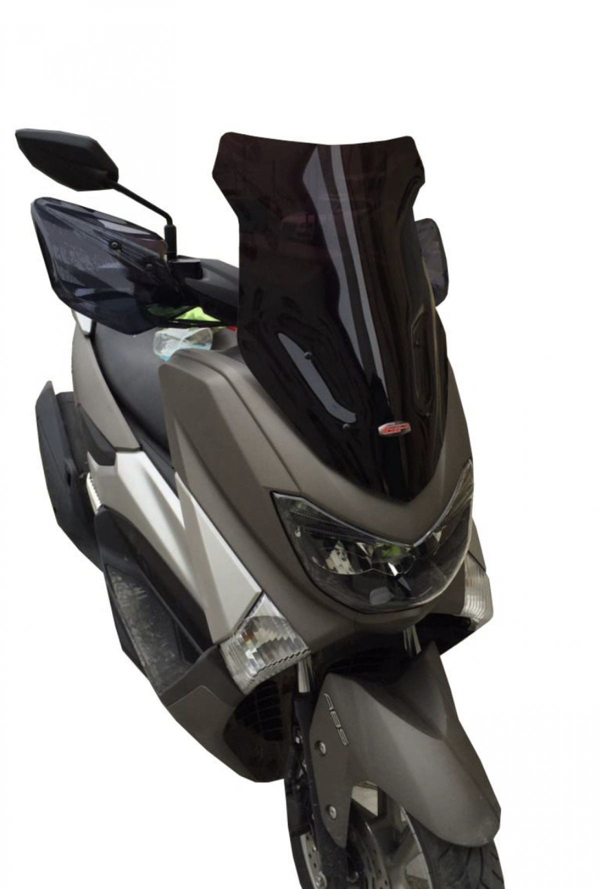 Gp Kompozit Yamaha Nmax 125 / 155 (2015-2020) Uyumlu Spor Ön Cam Füme 54cm