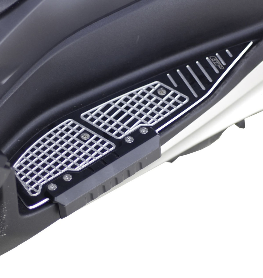 Gp Kompozit Yamaha Xmax 250 Tech / Iron Max (2018-2026) Uyumlu Basamak Alüminyum Gri