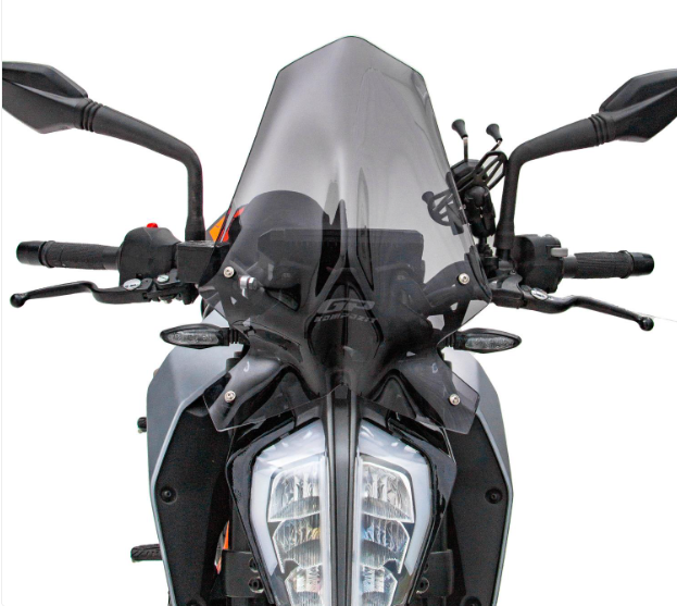 Gp Ktm Duke 390 Ön Cam Siperlik Siyah (2017-2023)