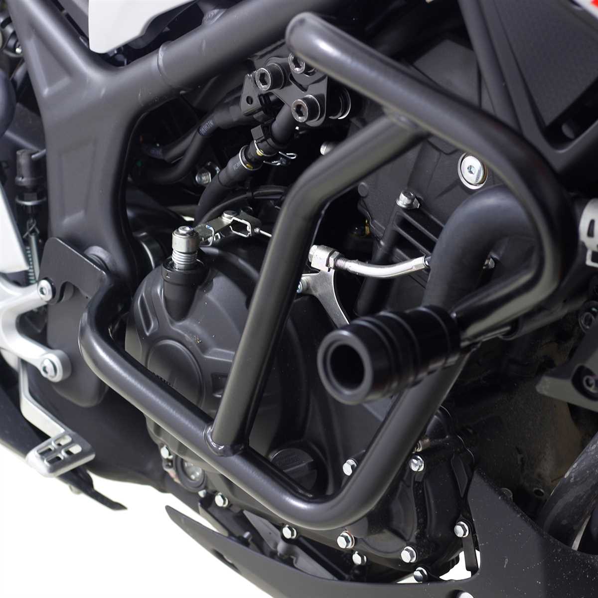 Gp Yamaha Mt25 Motor Koruma Demiri Siyah (2014-2024)