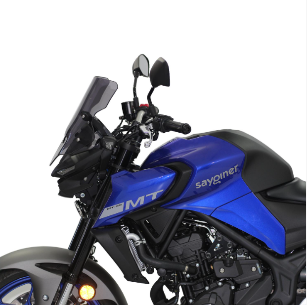 Gp Yamaha Mt25 Ön Cam Siperlik Siyah (2019-2024)