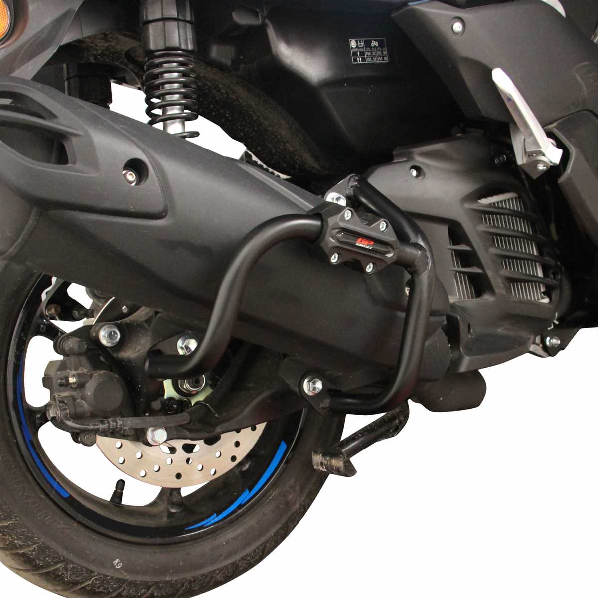 Gp Yamaha Nmax 125 155 Egzoz Koruma Demiri Siyah (2021-2025)