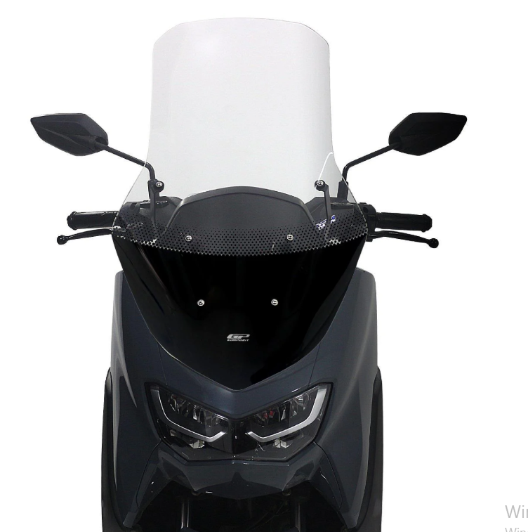 Gp Yamaha Nmax 125 / 155 Ön Cam Siperlik Ayaklı Tur Camı Şeffaf 72cm (2021-2024)