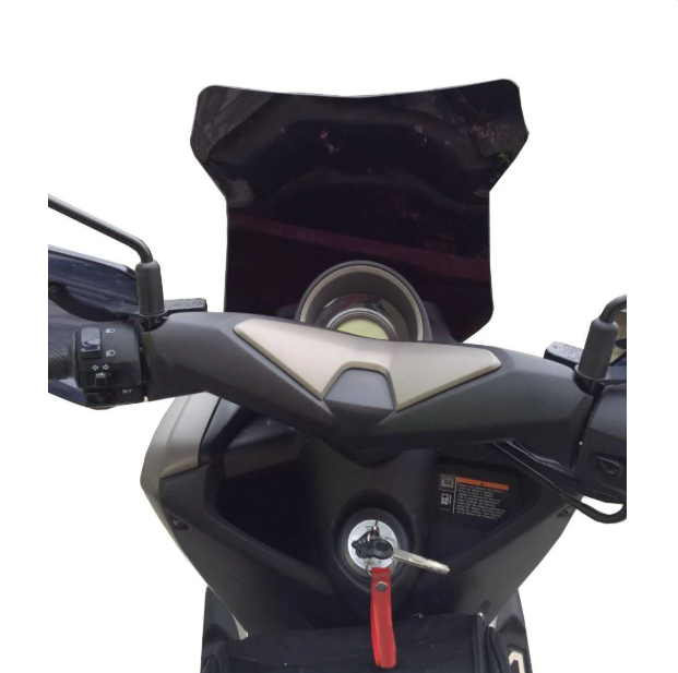 Gp Yamaha Nmax 125 / 155 Spor Ön Cam Siperlik Siyah (2015-2020)