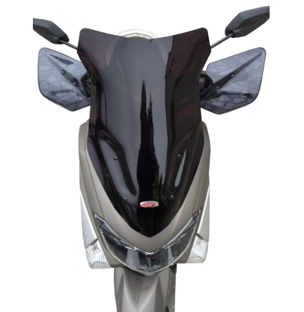 Gp Yamaha Nmax 125 / 155 Spor Ön Cam Siperlik Siyah (2015-2020)