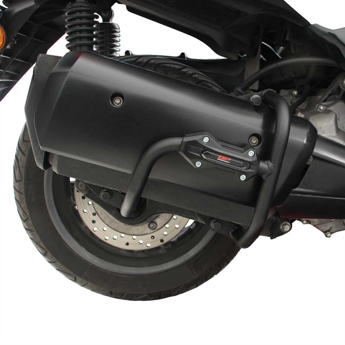 Gp Yamaha Xmax 250 300 Egzoz Koruma Demiri Siyah (2018-2024)