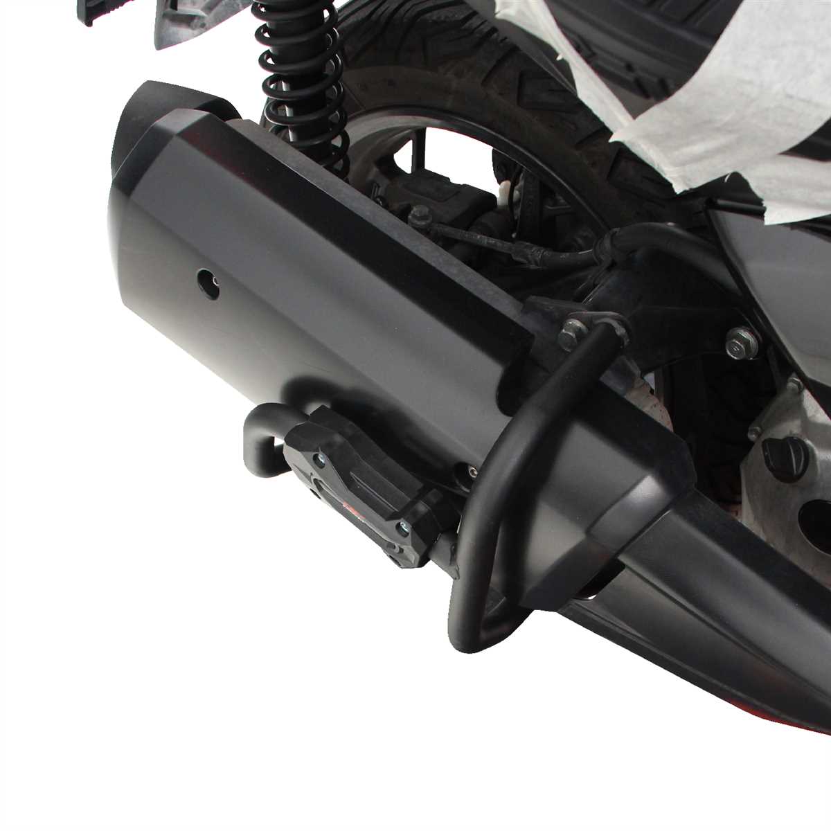 Gp Yamaha Xmax 250 / 300 Egzoz Koruma Demiri Siyah (2018-2025)