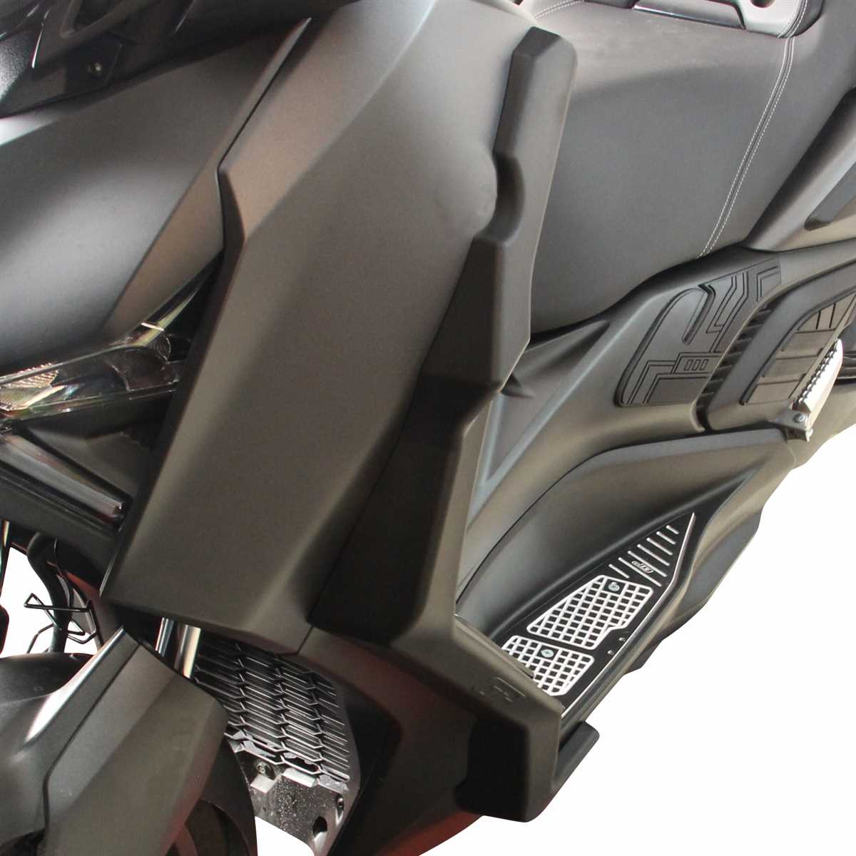 Gp Yamaha Xmax 250 300 Ön Bacak Koruma Siyah (2023-2024)