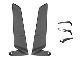 H2 Tip Universal Büyük Boy Tek Civatalı Naked / Scooter Model Ayna 8 / 10mm Bağlantı Aparatlı Katlanır