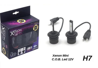 H7 Zenon Led Mini Slim X-treme Set Zero 2'li 12v H7 Zenon Led Mini Slim X-treme Set Zero 2'li 12v