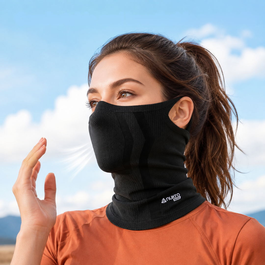Hd-6 (nukrowear) Airflex Kulak Askılı Yarım Balaklava