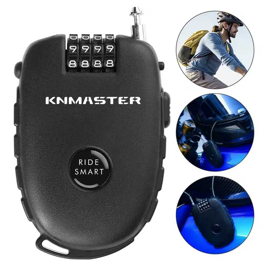 Hl-300 Motosiklet Kaskı Kilidi Esnek Kablolu