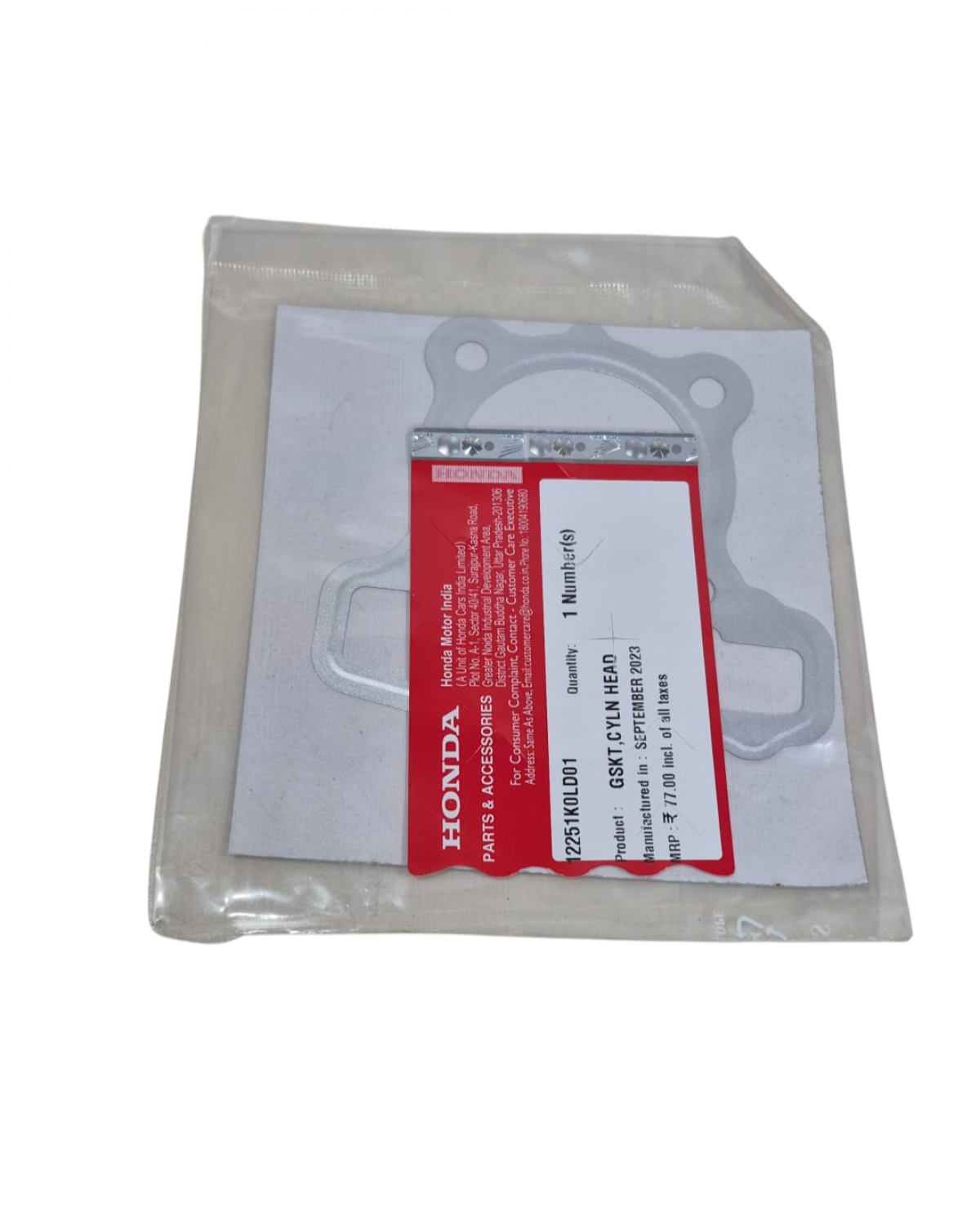 Honda Activa 125 Silindir Üst Conta Orjınal (23-25)