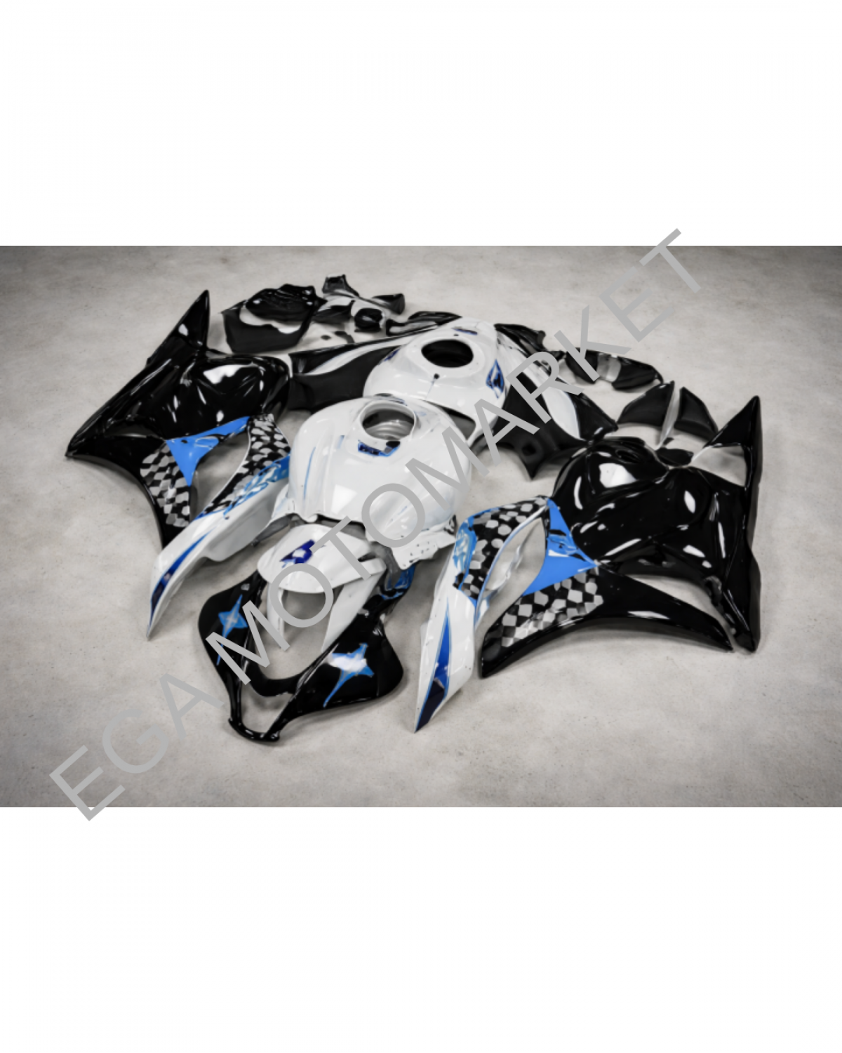 Honda Cbr 600rr Grenaj Seti Limited Edition Mavi-beyaz (2007-2012)