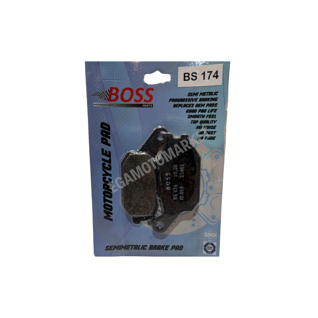 Honda Crf 1000l Africa Twin Arka Fren Balatası Yarı Metalic (2016-2019) Honda Crf 1000l Africa Twin Arka Fren Balatası Yarı Metalic (2016-2019)