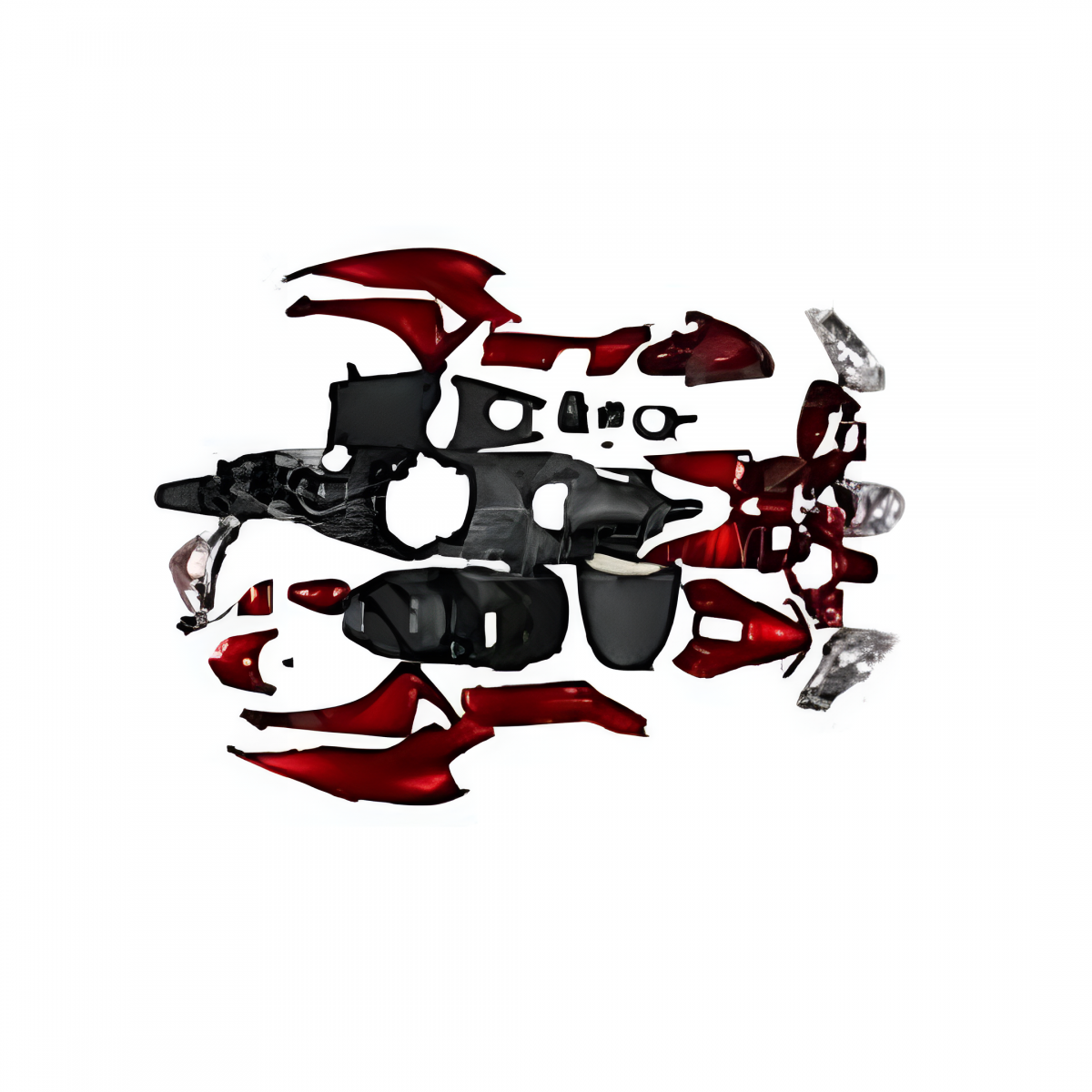 Honda Dio 110 Kırmızı Grenaj Kaporta Seti Komple Siyahlar Dahil Yan Sanayi Far,stop,sinyal İçerisinde Honda Dio 110 Kırmızı Grenaj Kaporta Seti Komple Siyahlar Dahil Yan Sanayi Far,stop,sinyal İçerisinde