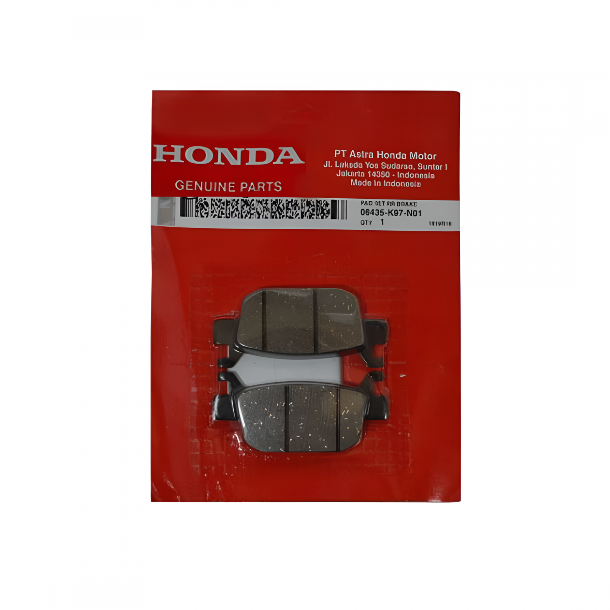 Honda Forza 250 / Forza 300 / Adv 350 Arka Fren Balata Orjinal (2018-2024)