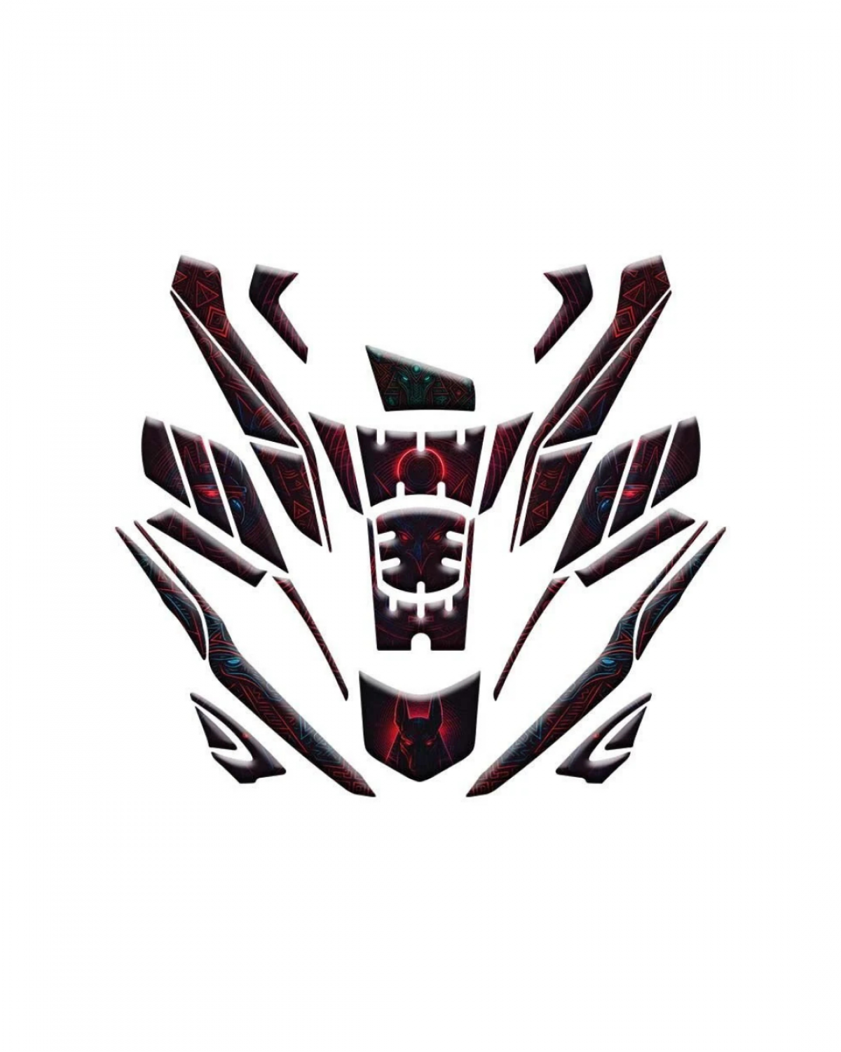 Honda Pcx 125 Full Tankpad Seti Siyah Kırmızı 011 (2025) Honda Pcx 125 Full Tankpad Seti Siyah Kırmızı 011 (2025)