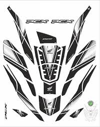 Honda Pcx 125 Tankpad Set 004 (2021-2024)