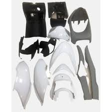 Honda Spacy Alpha 110 Beyaz Grenaj Kaporta Seti Komple (2018-2022)