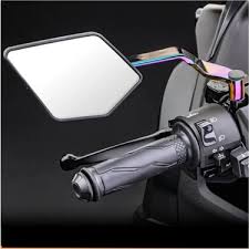 İridyum Katlanabilir Kanat Ayna Aç Kapa Büyük Model 8 / 10 Mm Bağlantı Vidalı Universal