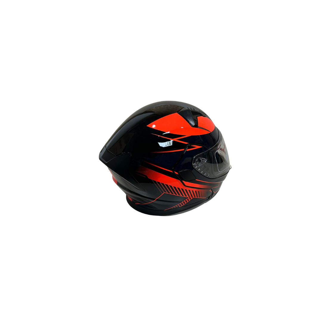 Jk Kask Çene Açılır Siyah Kırmızı