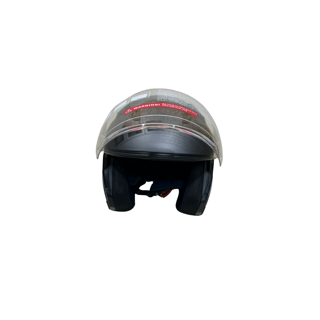 Jk Kask Yarım Çenesiz Mat Gri